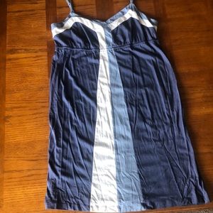 Blue comfy midi dress